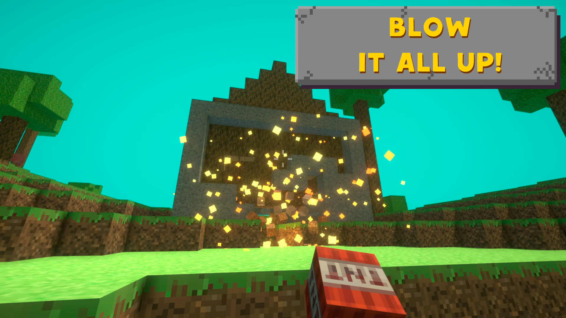 Noob Craft: 3D Block Sandbox screenshot