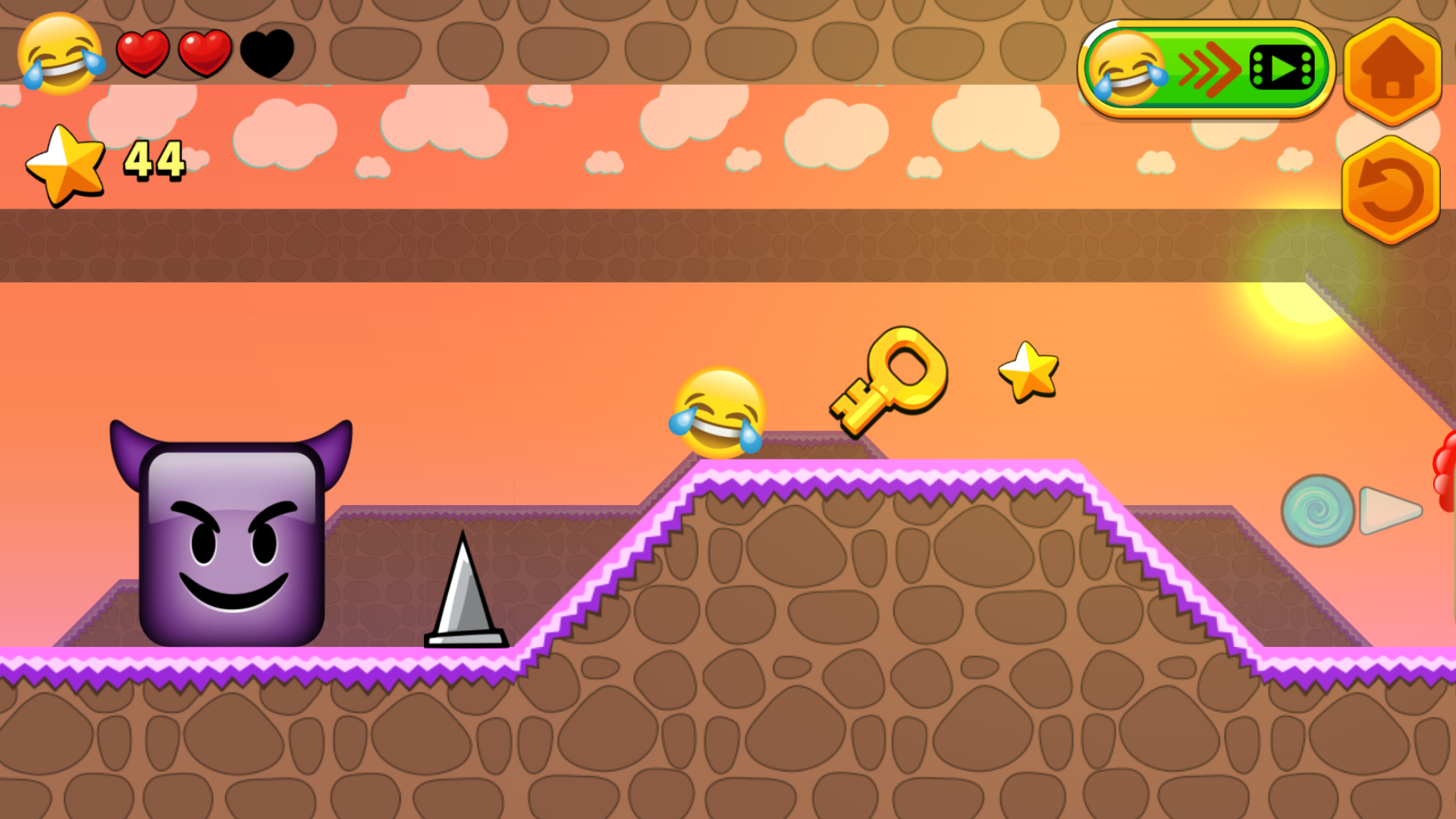 Emoji Ball: Bounce Adventure Roller Ball screenshot