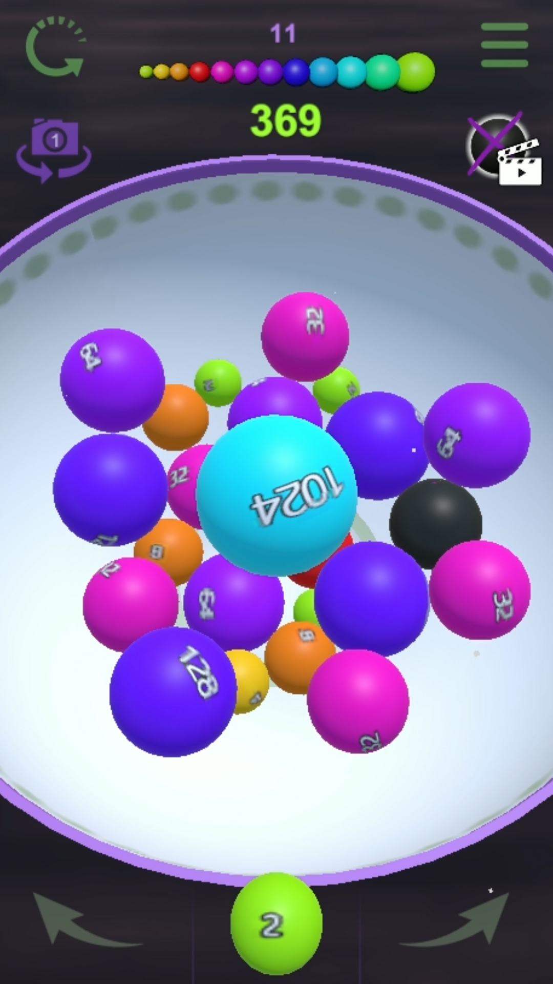 Shooting balls: Connect in a plate 3D screenshot 10