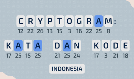Cryptogram: Kata dan Kode