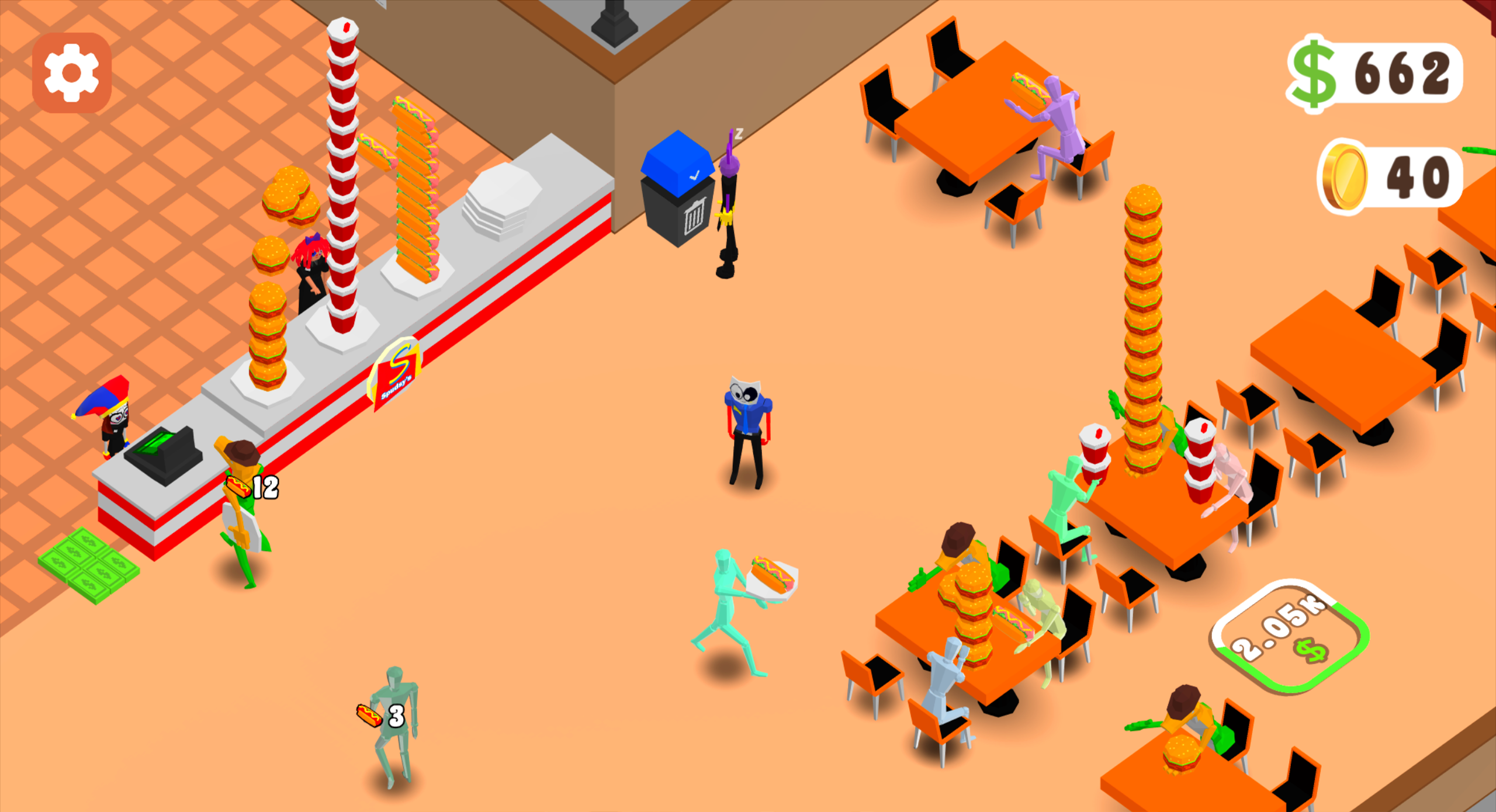 Digital Circus: Fast Food Masquerade screenshot