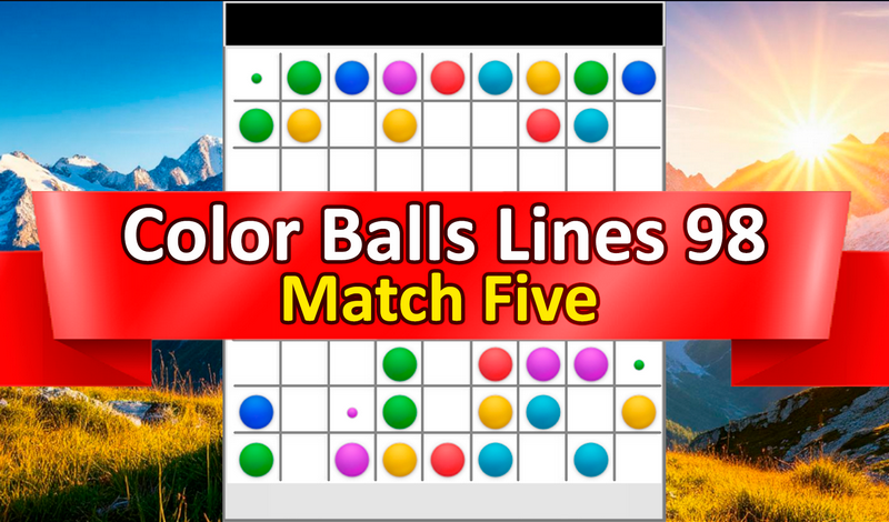 Color Balls Lines 98 - Match Five game cover