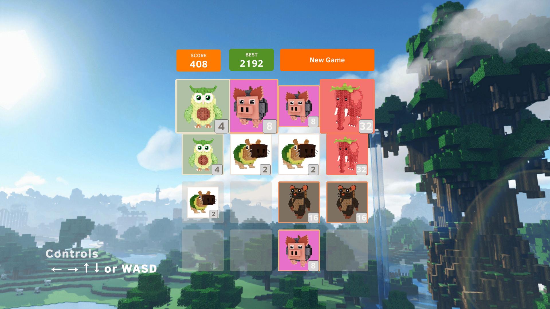 Brainrot 2048 — screenshot 2