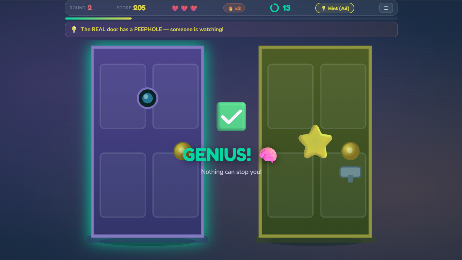 Fake Door Escape — screenshot 1