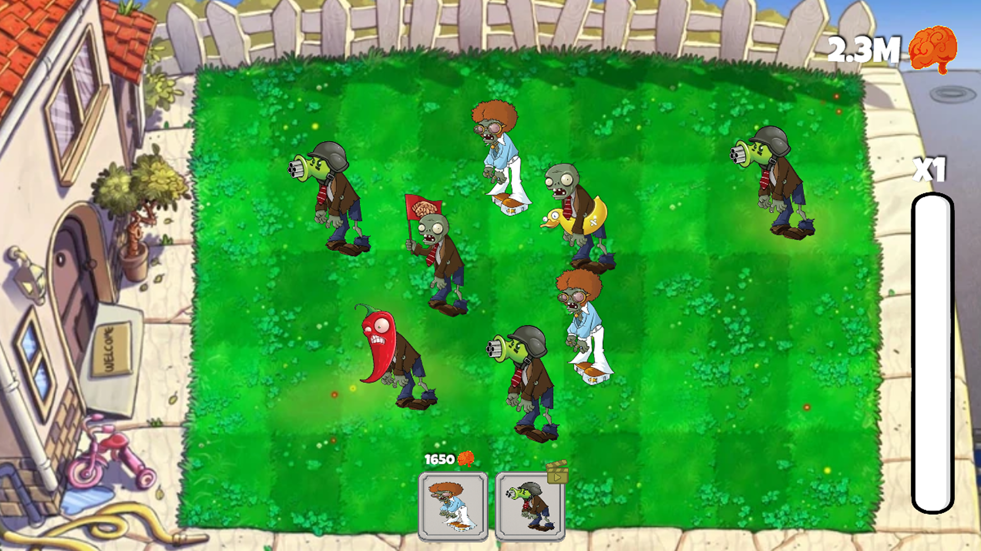 Zombies from classic mod screenshot