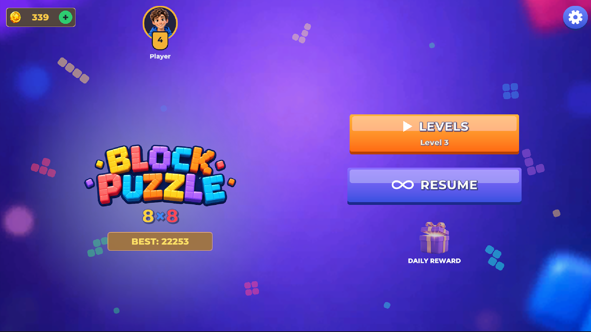 Block Puzzle 8×8 screenshot 1