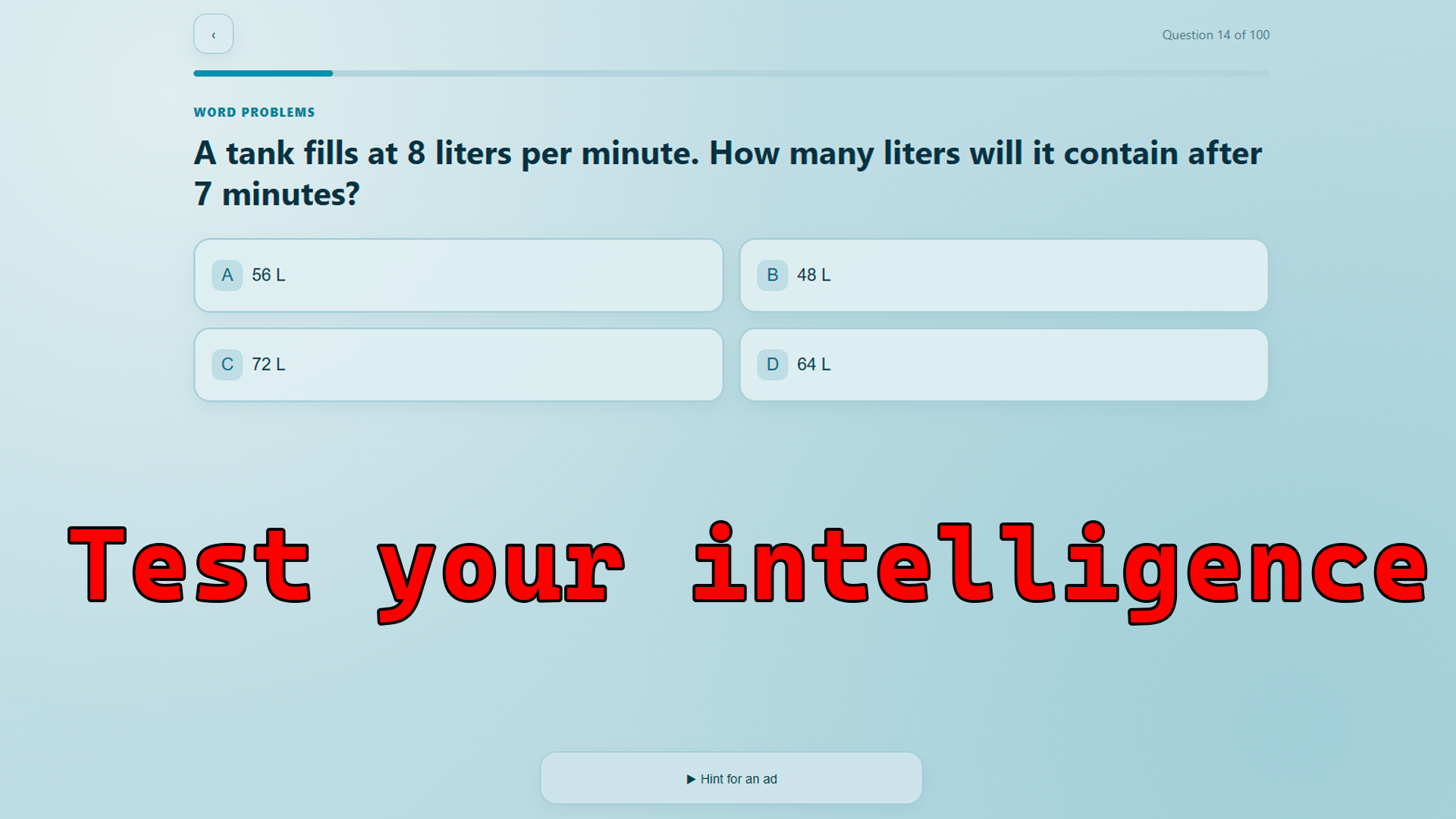 IQ Test: Are You a Genius? screenshot