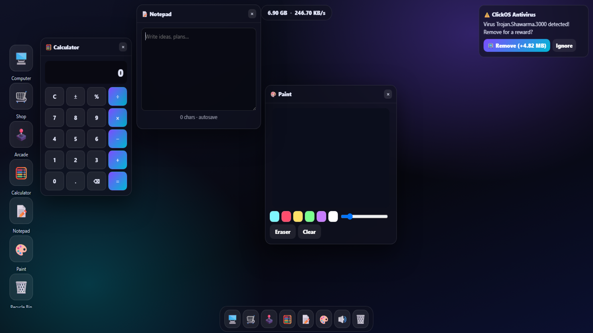 ClickOS 11 — screenshot 5