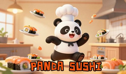 Panda sushi