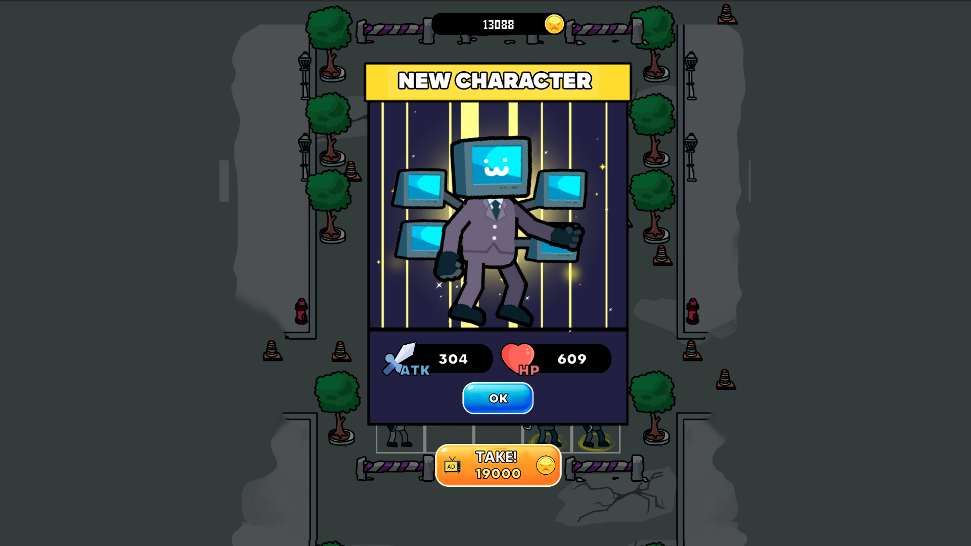 Merge War: Skibidi and Cameramens screenshot