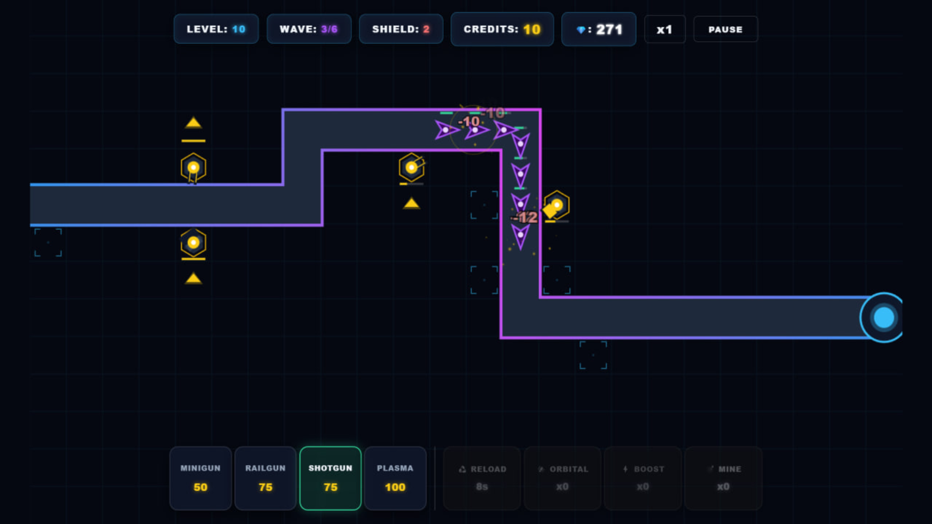 Cyber-tanks: Tower Defense — screenshot 1
