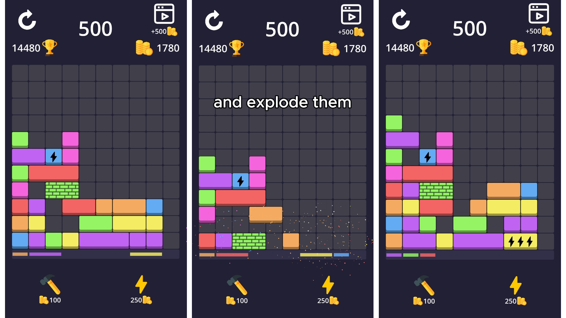 Block Slider: Color Blast — screenshot 2