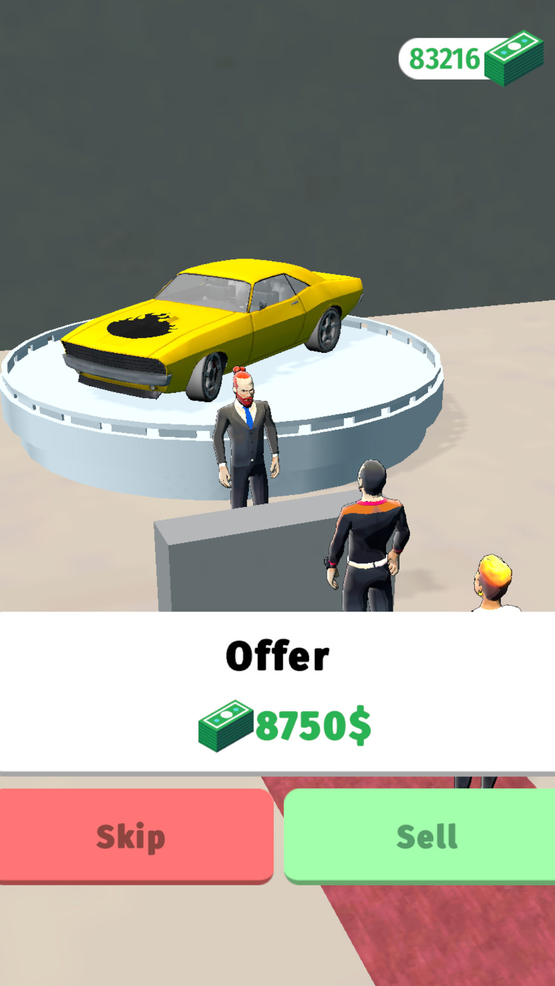 Merge Car Auction 3D! screenshot 9