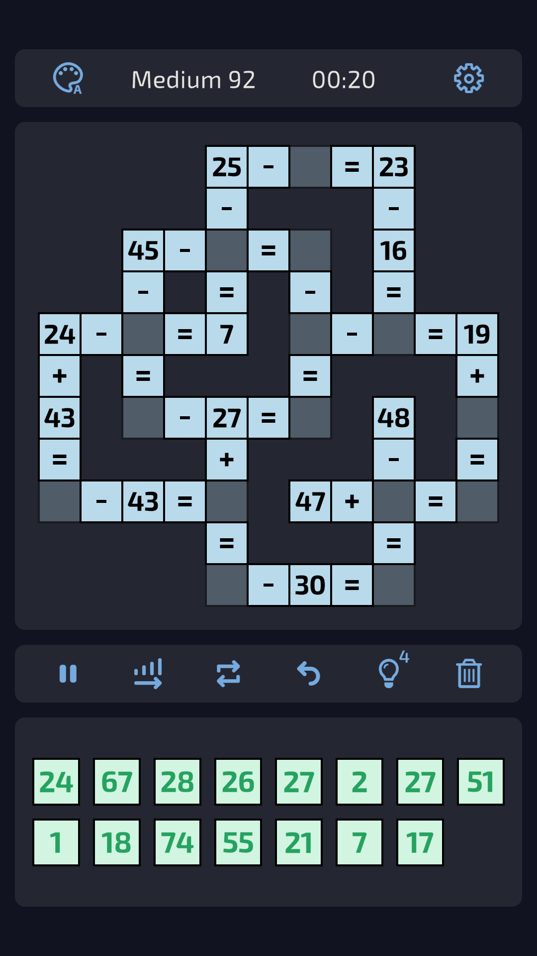 Math Crossword: Improve Your Arithmetic screenshot 7