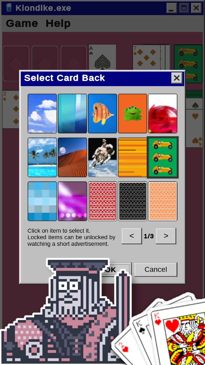 Klondike Solitaire Win XP screenshot 8