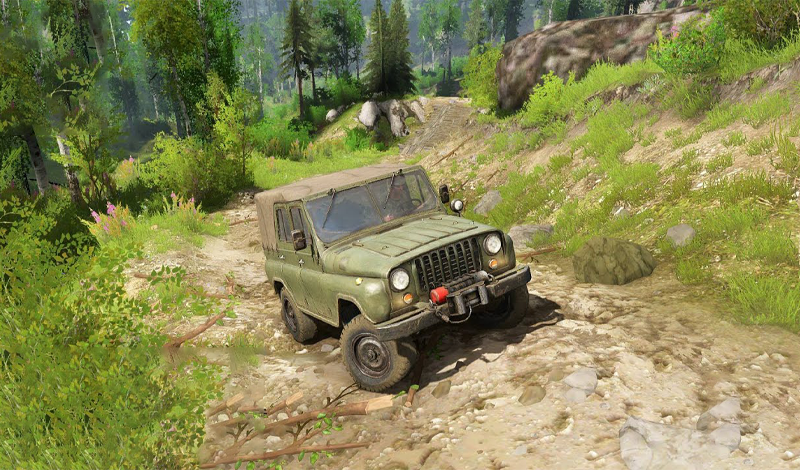 Russian Suv Off-Road Online game cover