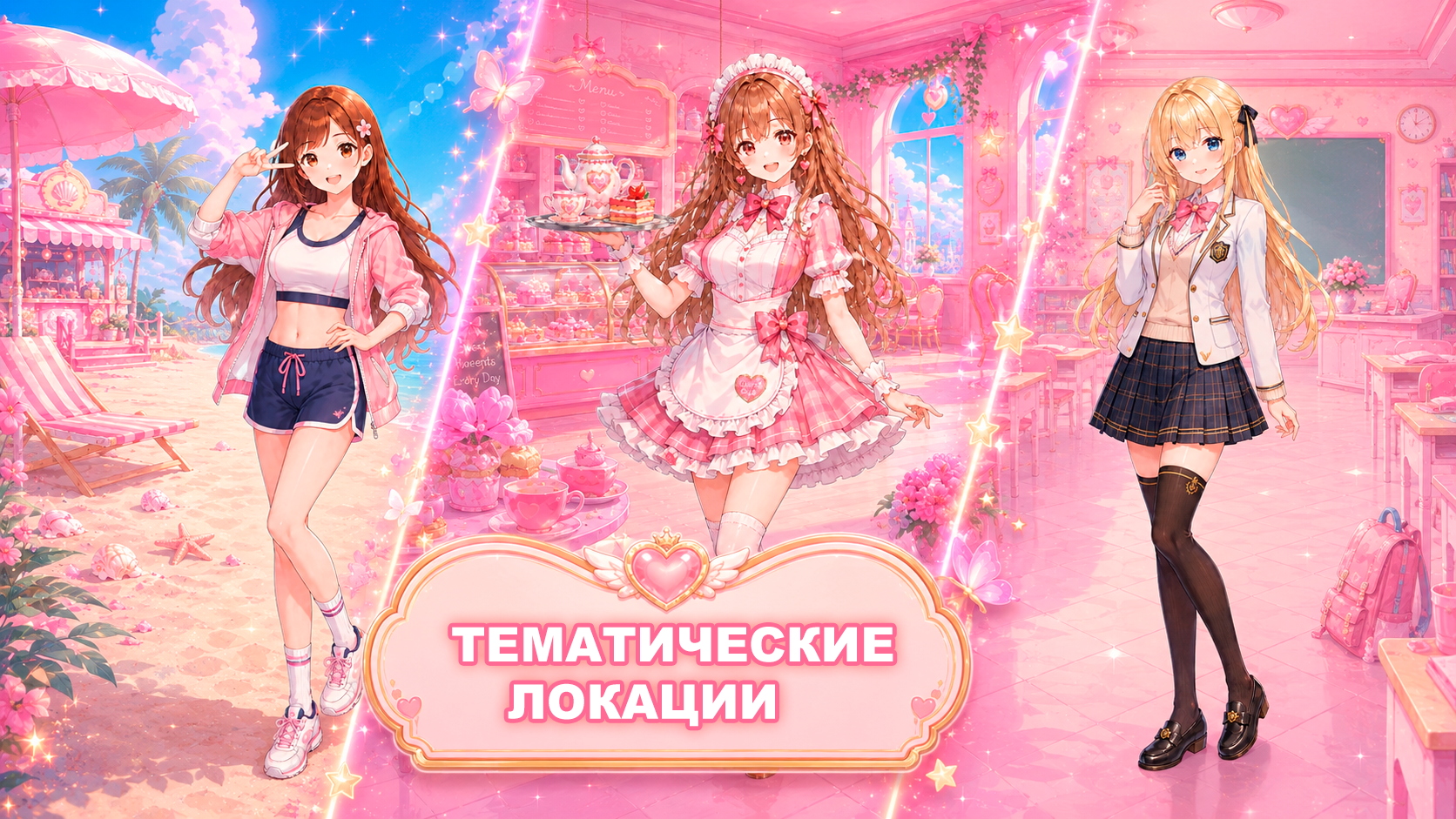 Три в ряд: Аниме свидание — screenshot 2