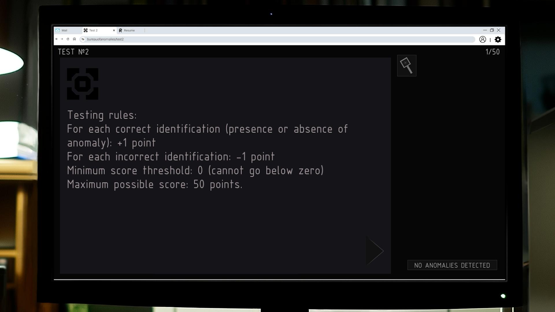 Bureau of Anomalies screenshot