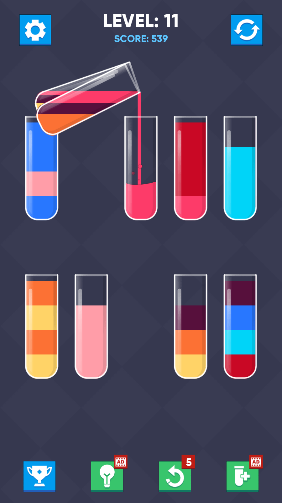 Sort It - Water Sort Puzzle screenshot 7