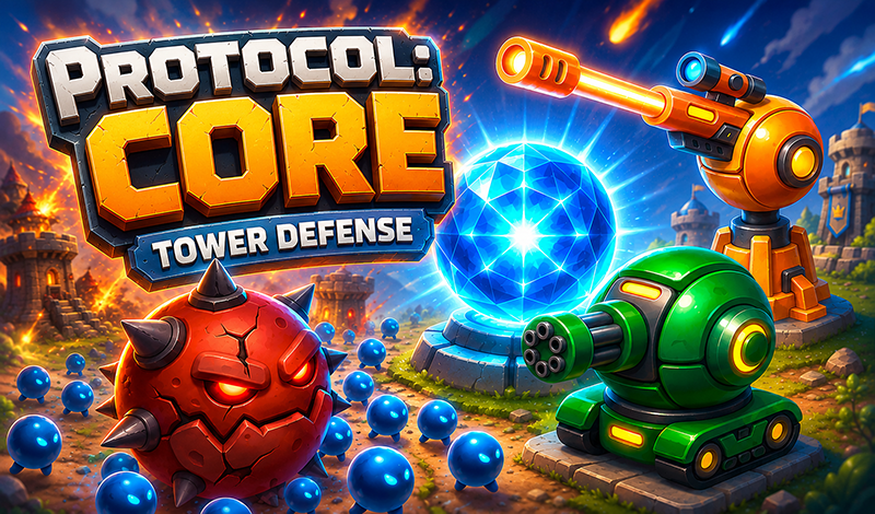 Protocol: Core - Tower Defense game cover