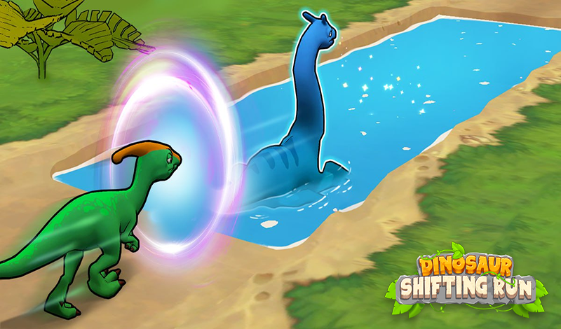 Dinosaur Shifting Run game cover