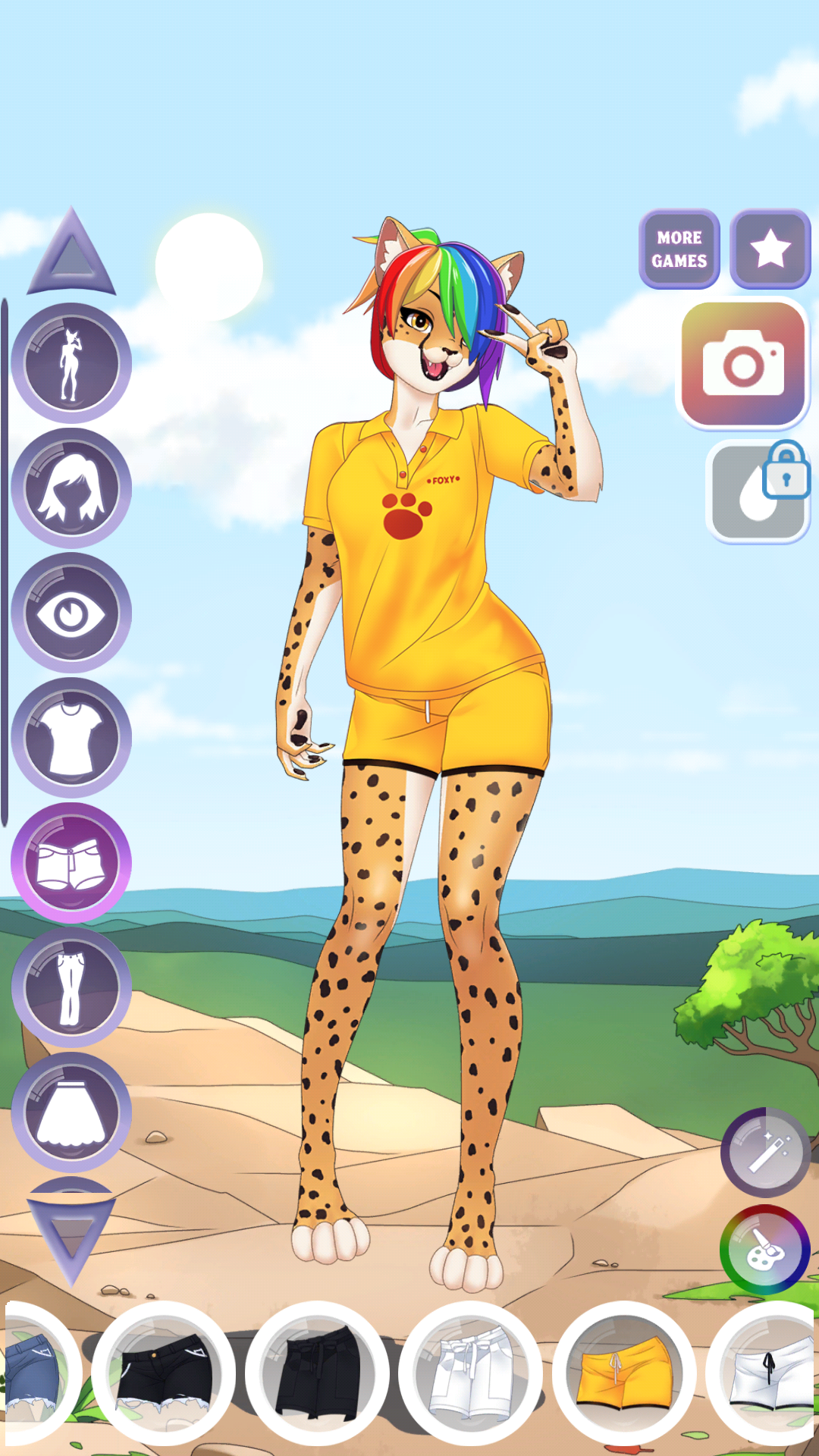 Furry - Anime Dress Up: Juega Gratis Online en Playhop