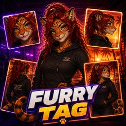 Furry tag