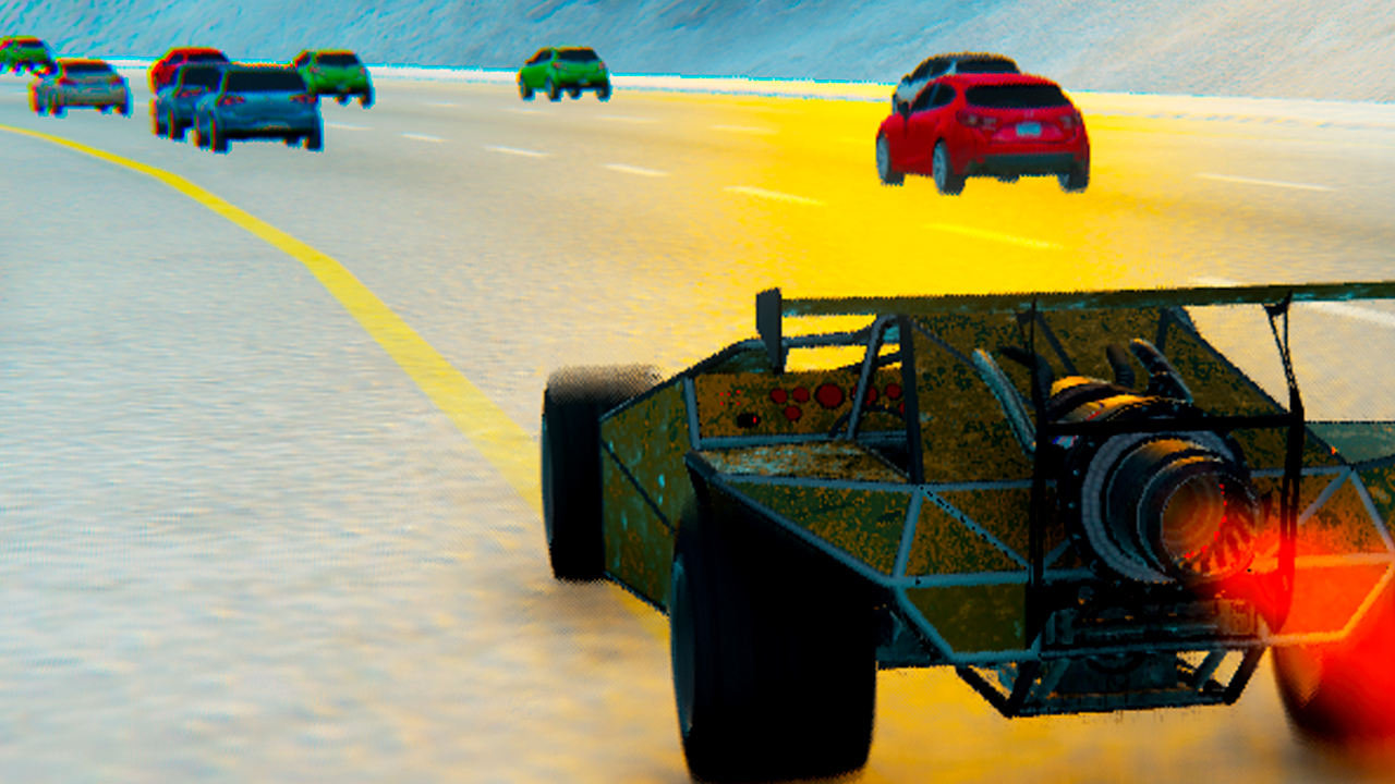Turbo Chase from the Police screenshot