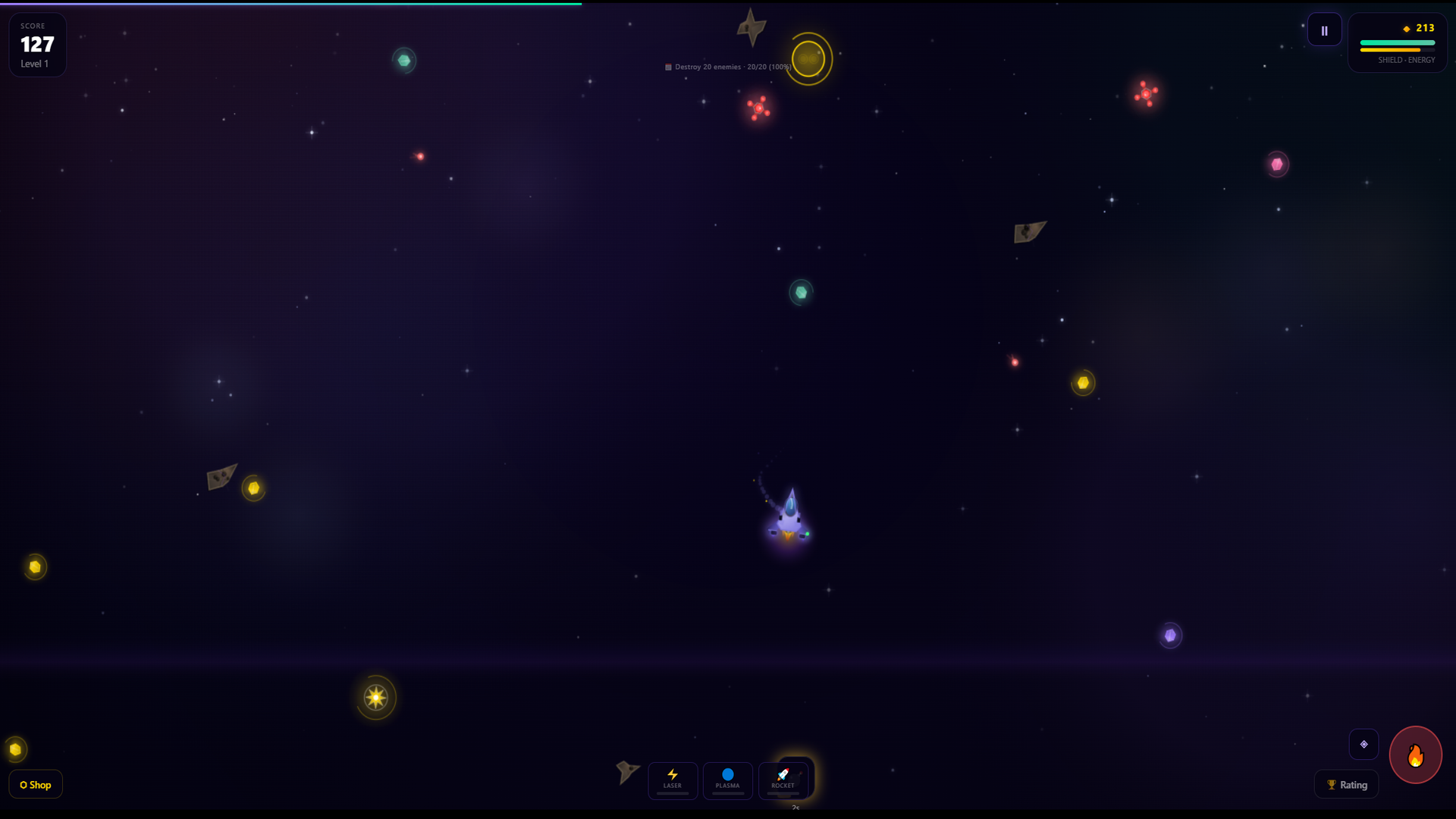 Cosmic Runner — screenshot 1