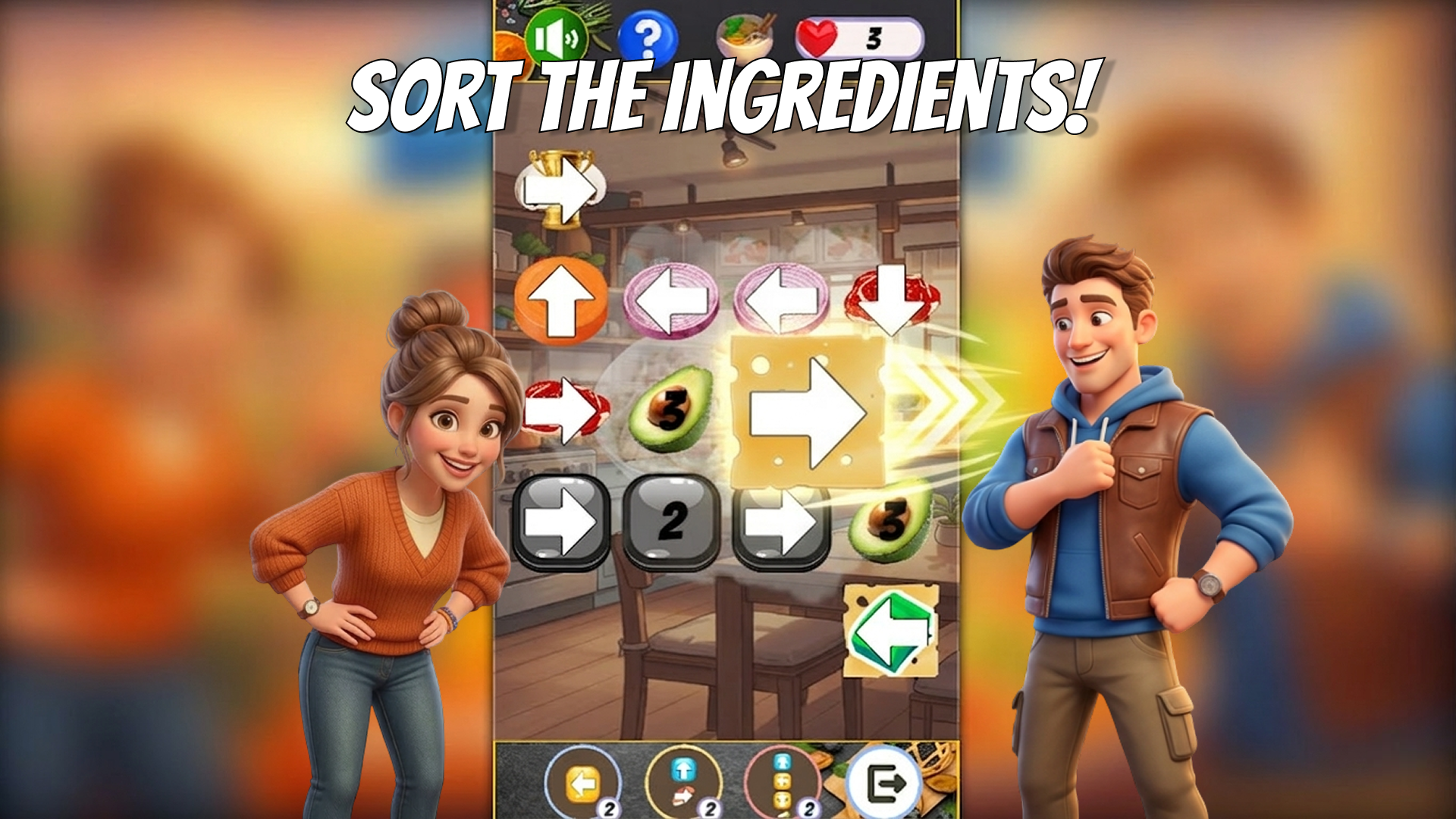Food Sort: World Tour — screenshot 5
