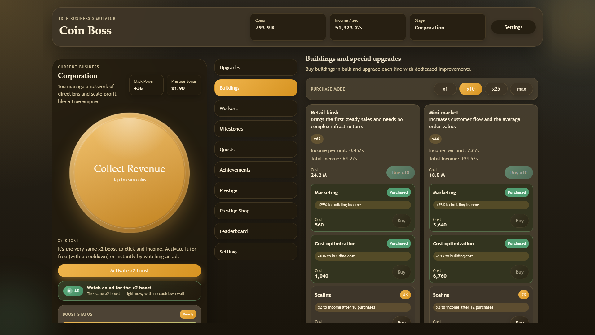 Coin Boss — screenshot 2