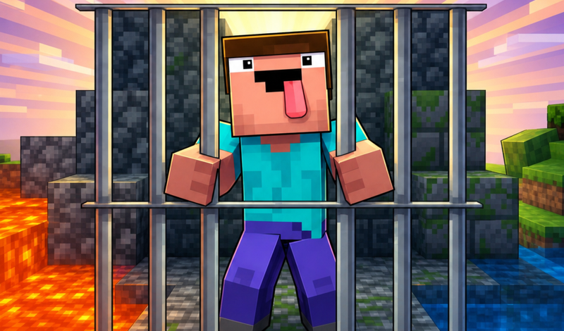 Mine Noob: Dungeon Escape game cover