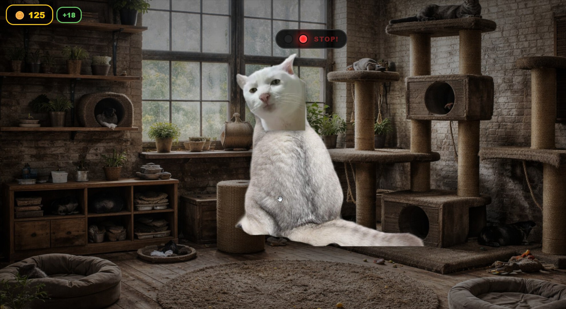 You won't be able to pet this cat... (horror) — screenshot 3