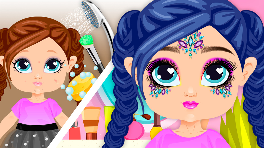 Baby Doll Makeup Beauty Salon - Screenshot 2