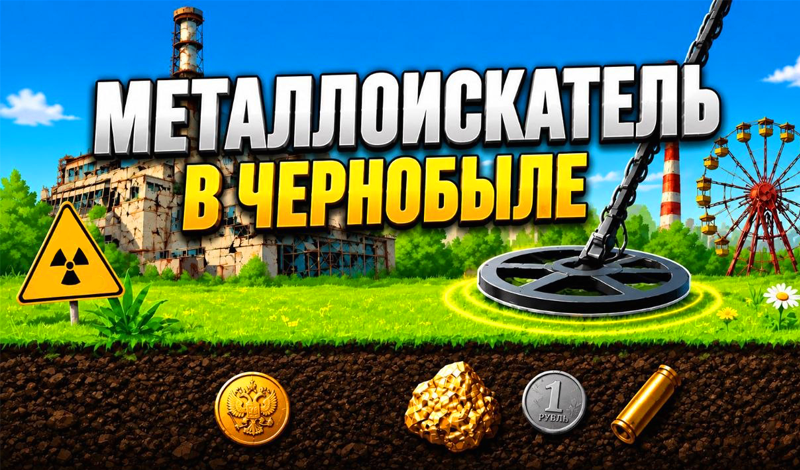 Металлоискатель в Чернобыле game cover