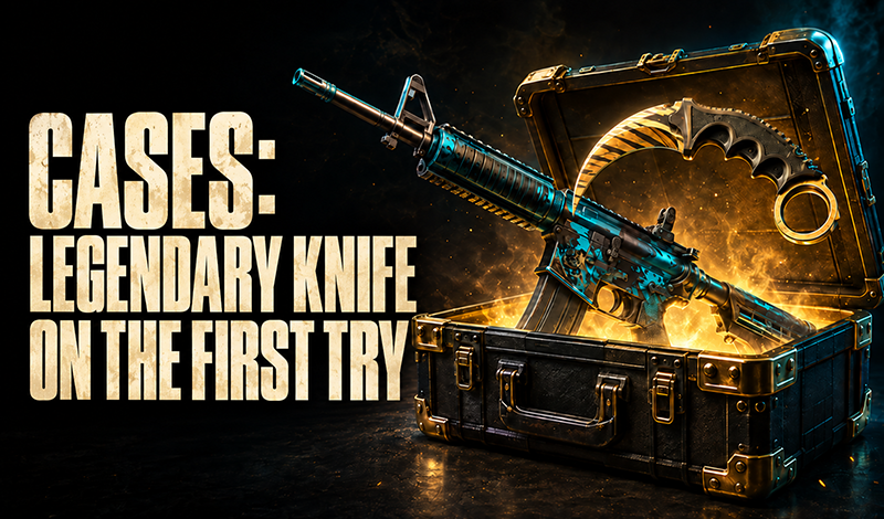 Cases: Legendary Knife on the First Try game cover