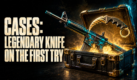 Cases: Legendary Knife on the First Try