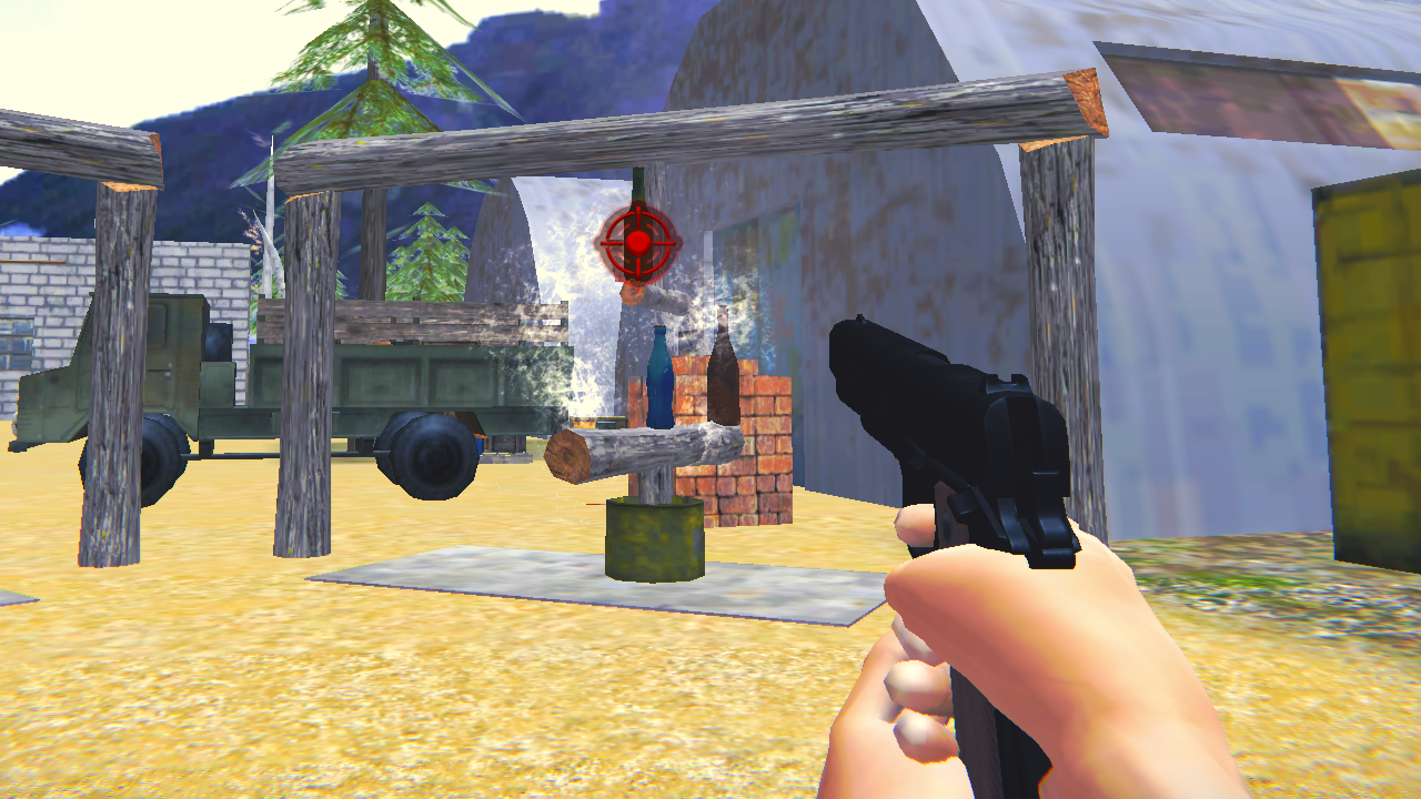 Bottle Shooting 3D screenshot