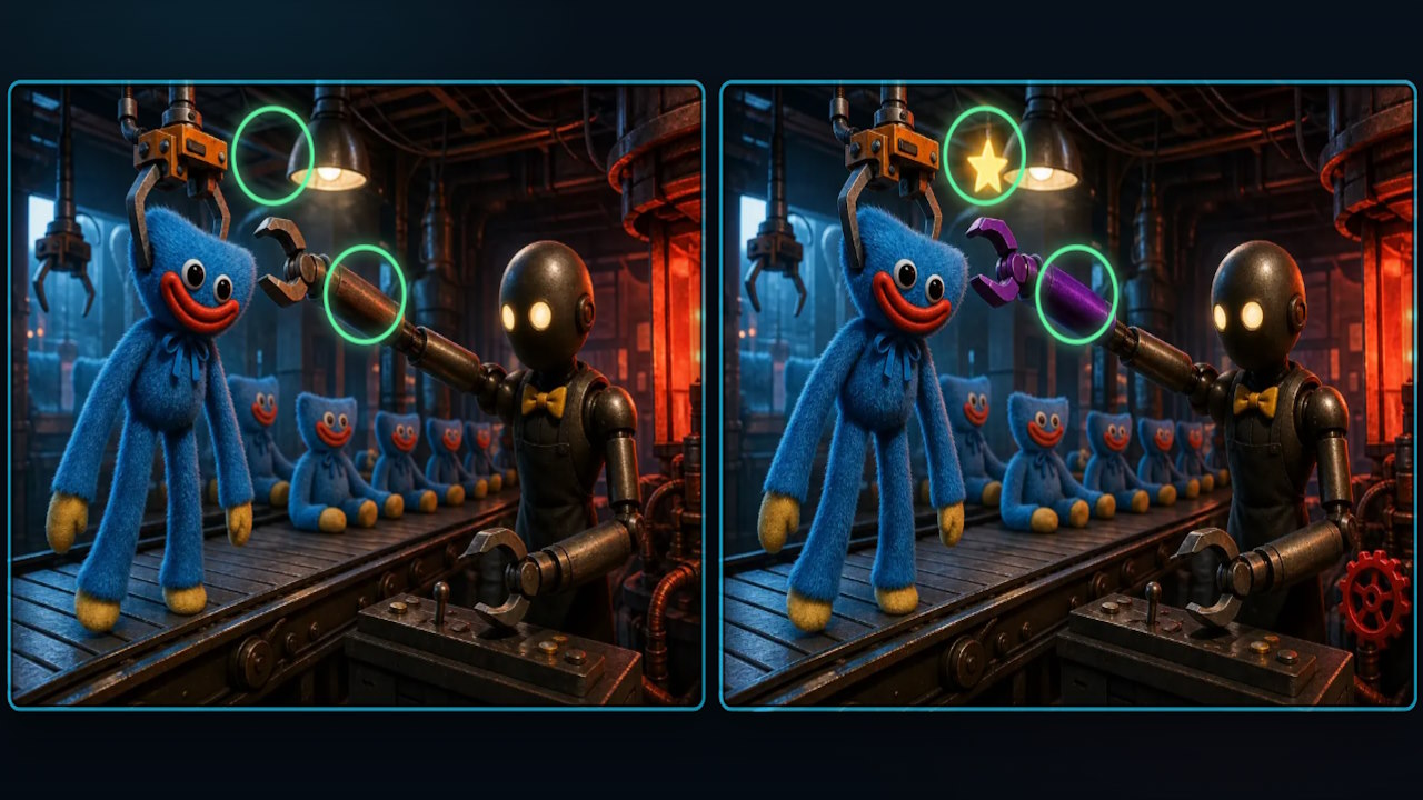 Poppy Playtime 5 - Найди Отличия — screenshot 1