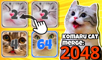 Komaru cat merge: 2048