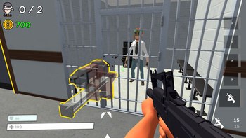Bank robbery: Escape