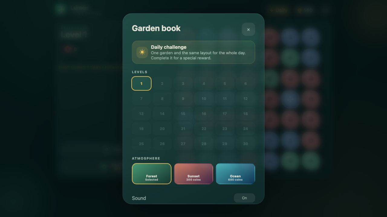 Lumen: Living Garden — screenshot 2