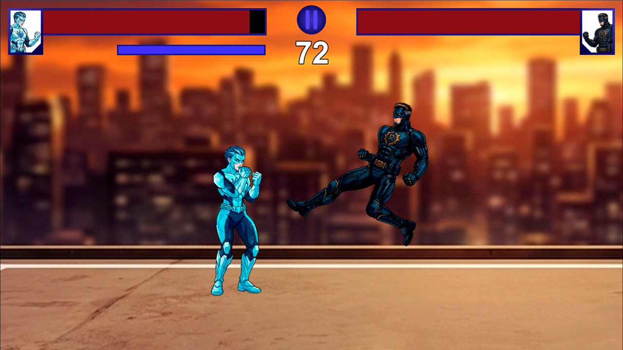 Супергеройская битва — screenshot 1