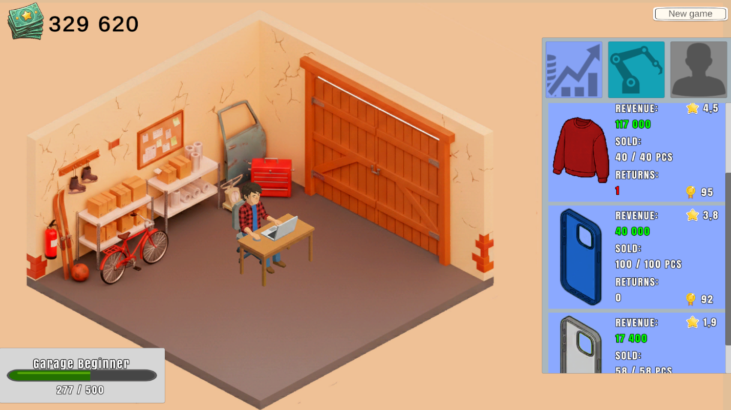 Marketplace Seller Simulator — screenshot 1