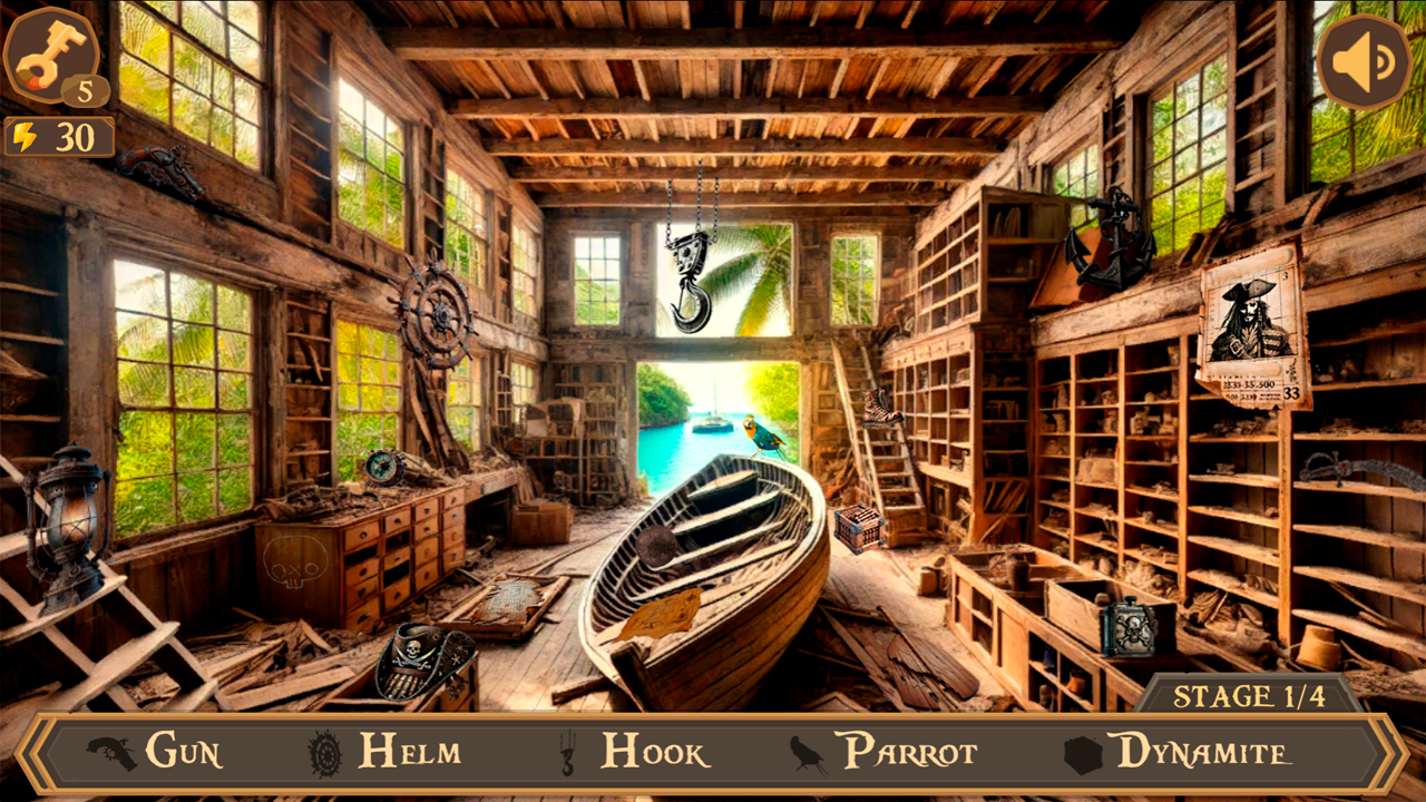 Hidden Objects: Pirates of the Caribbean screenshot