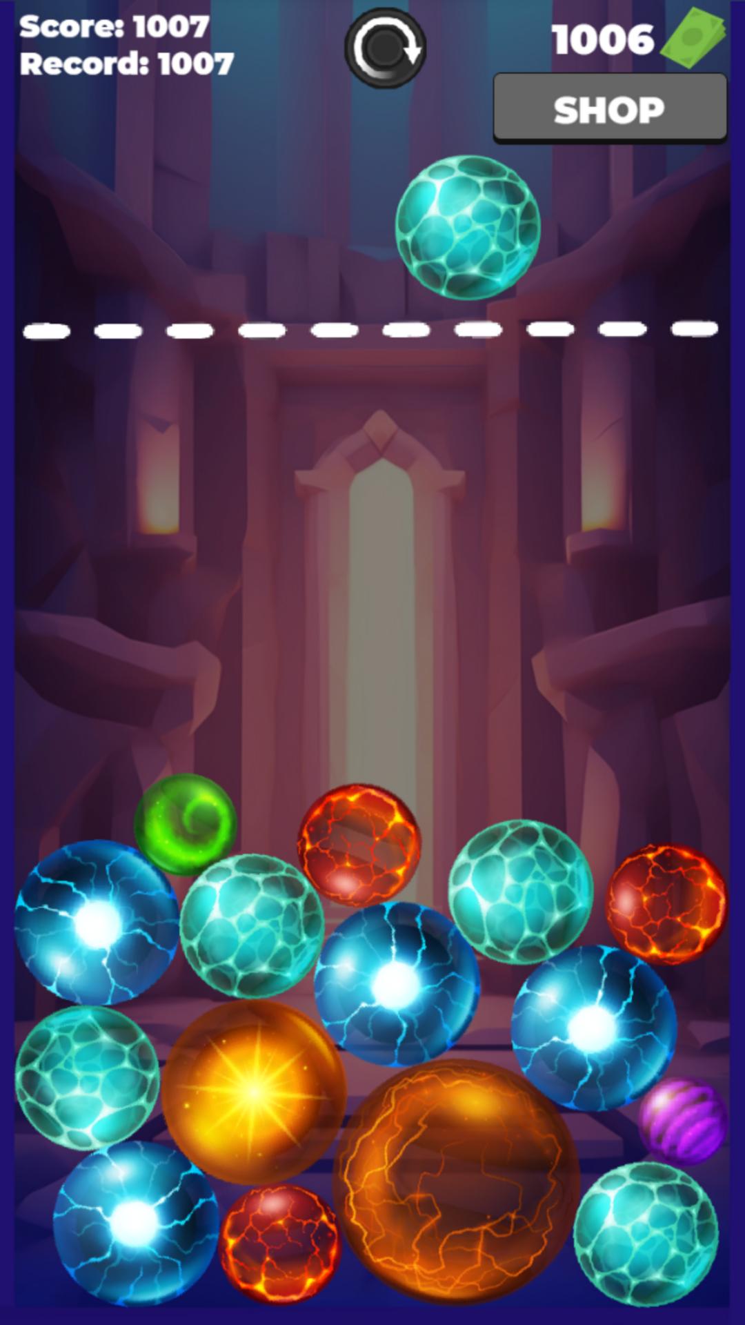 Connect the balls together screenshot 6