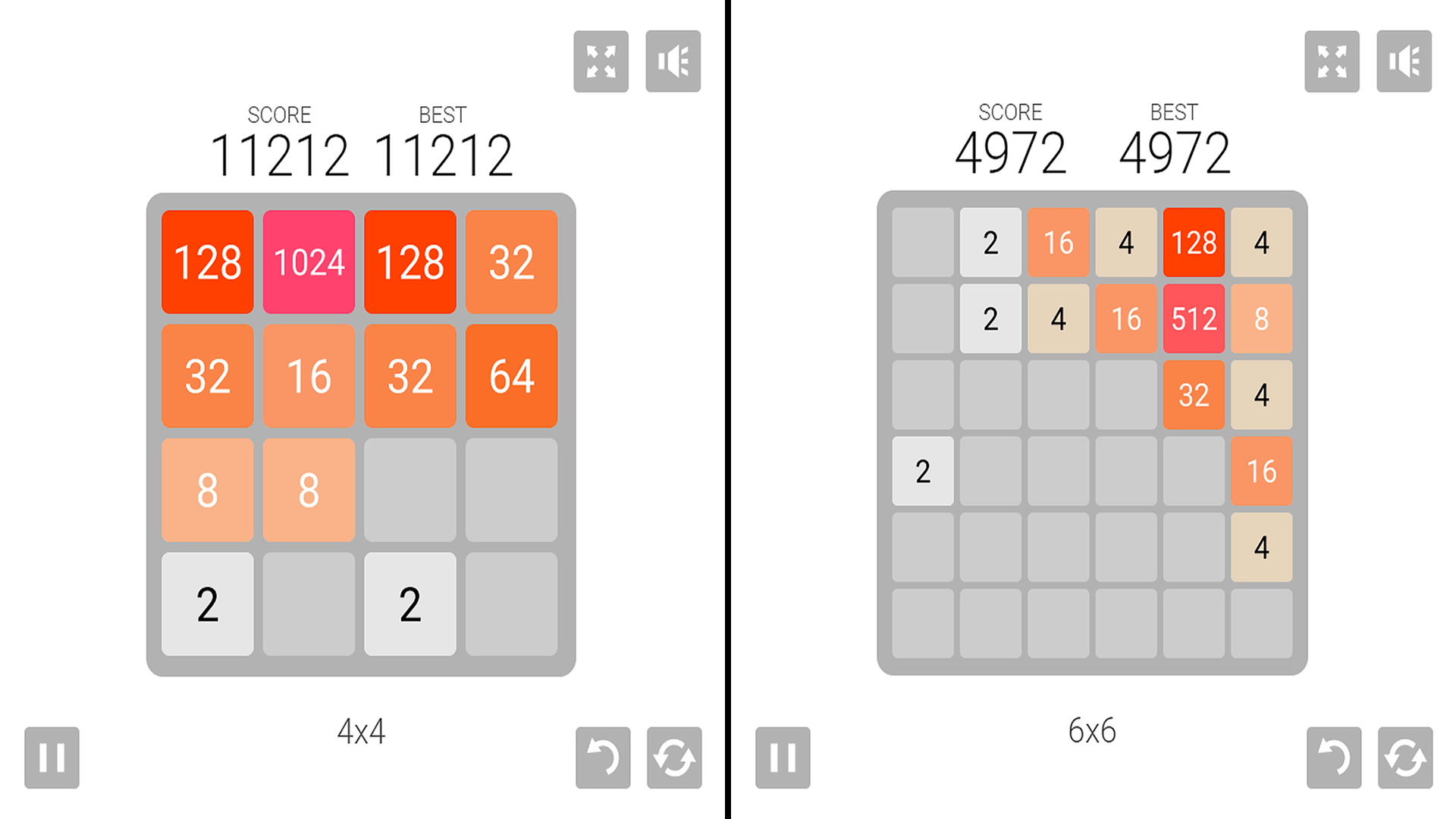 2048 Legend screenshot