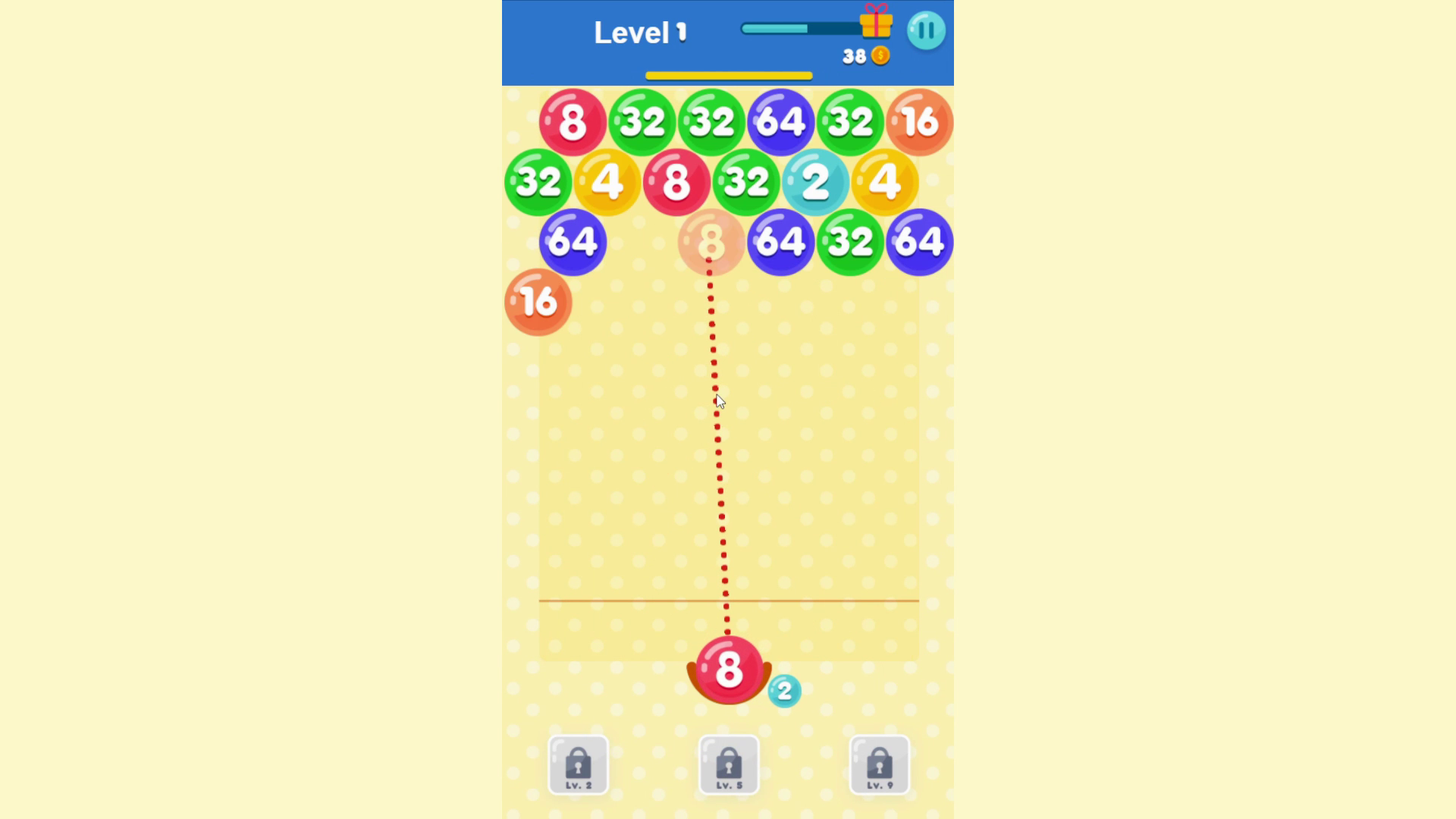 Shoot Ball 2048 screenshot