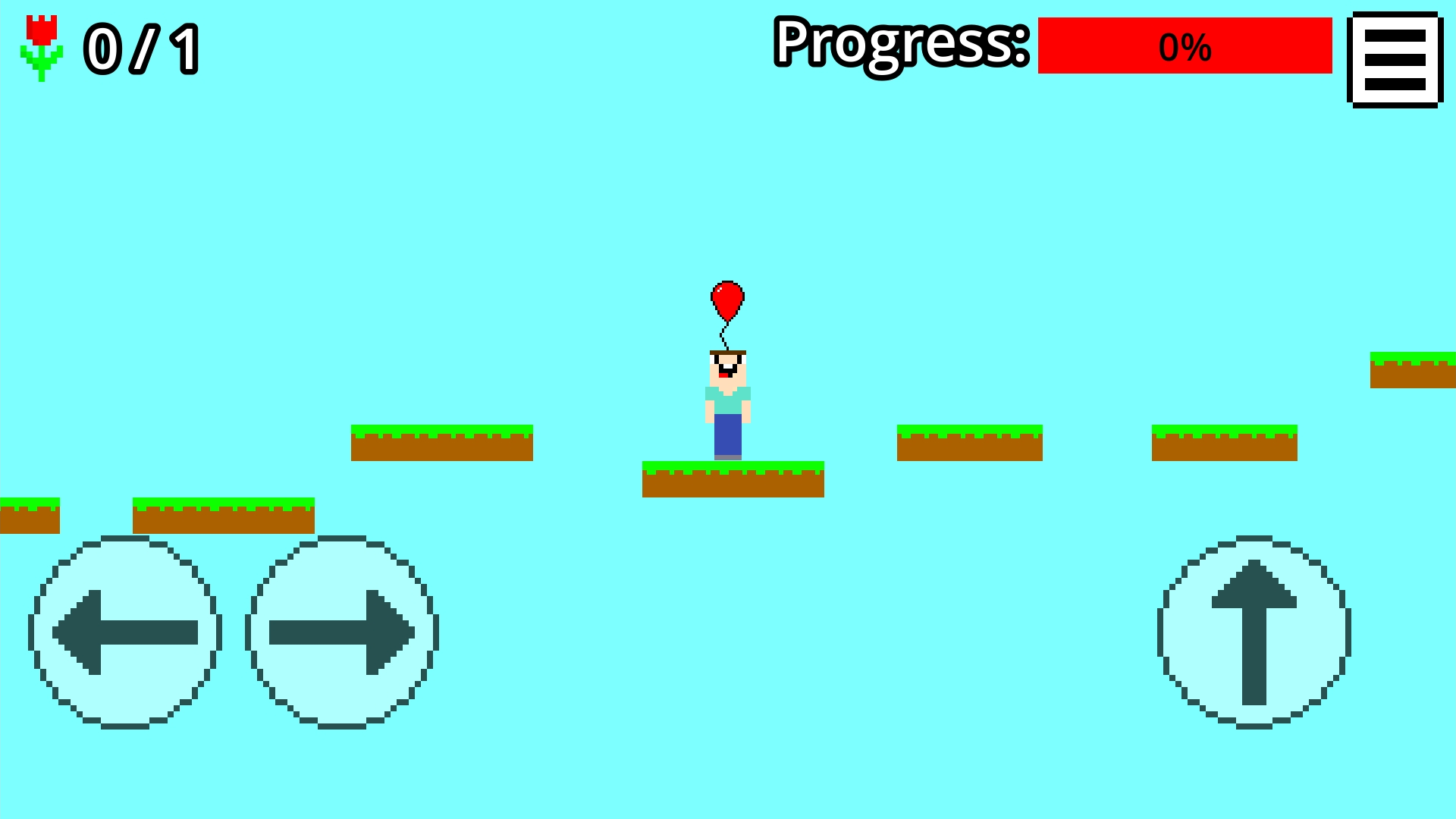 Noob Parkour 2D - Bring the Flower — screenshot 9