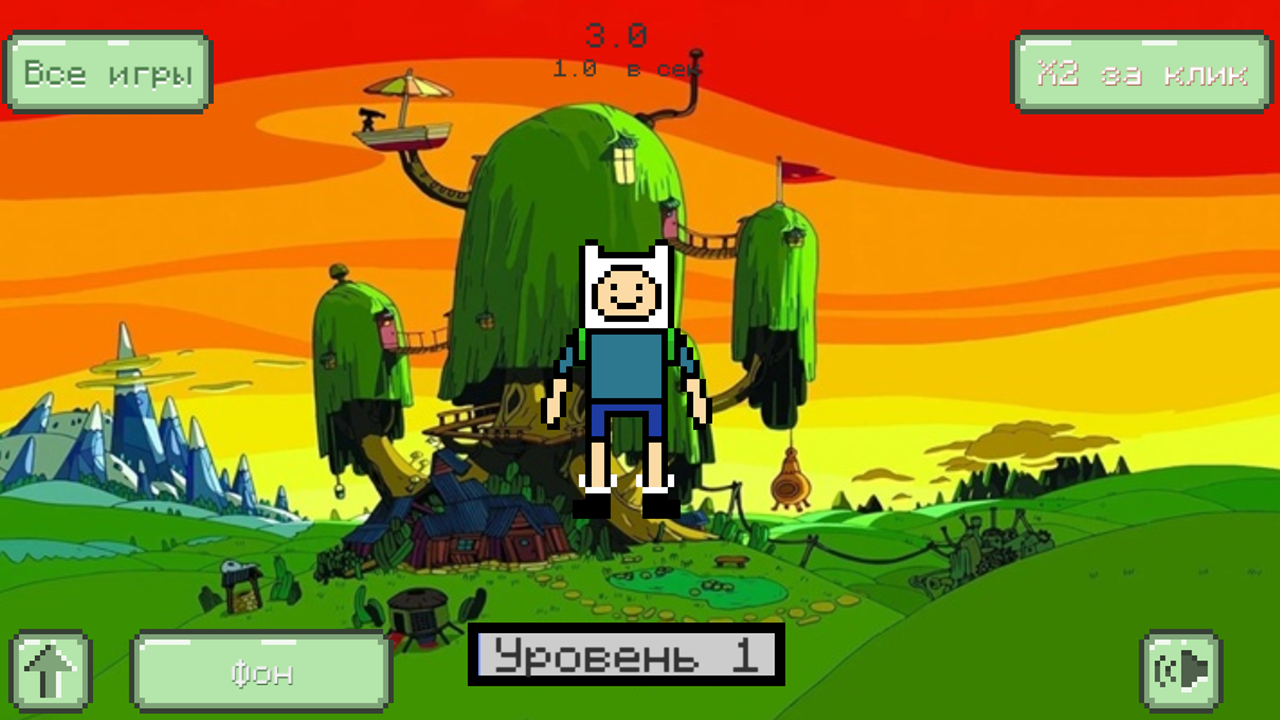 Кликер: Время приключений — screenshot 1